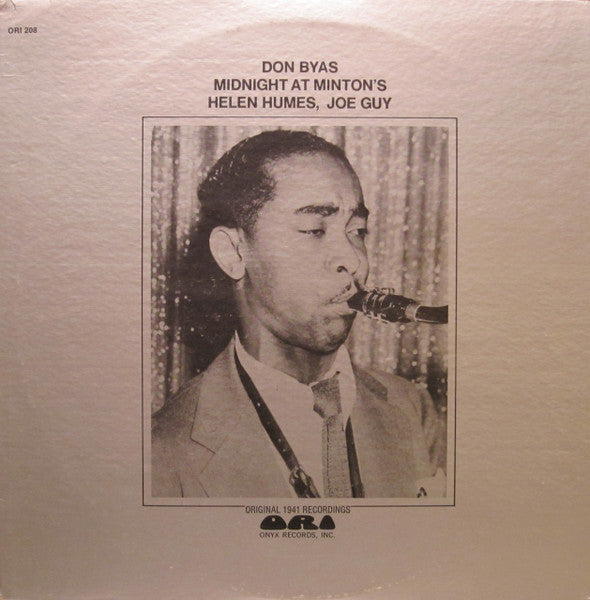 Don Byas – Midnight At Minton's LP