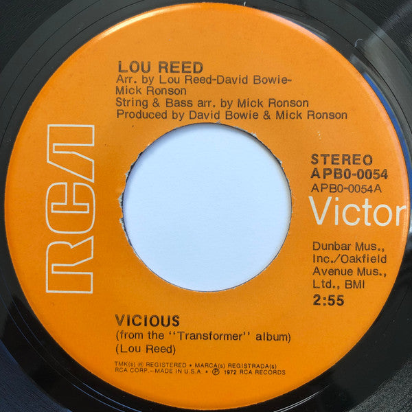 Lou Reed – Vicious / Goodnight Ladies 7"