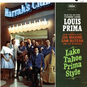 Louis Prima – Lake Tahoe Prima Style LP