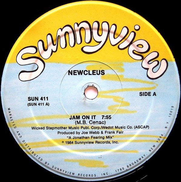 Newcleus – Jam On It 12"