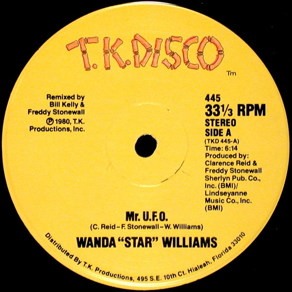 Wanda "Star" Williams - Mr. U.F.O. 12"
