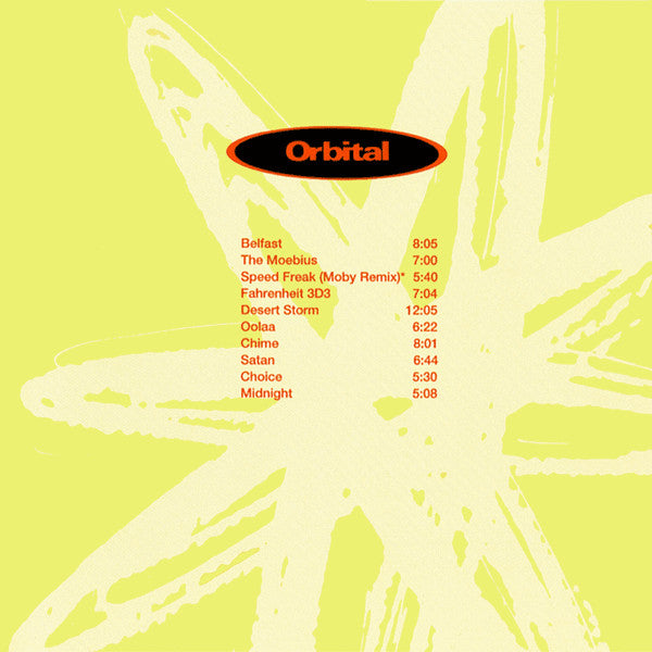 Orbital – Orbital Green Album CD