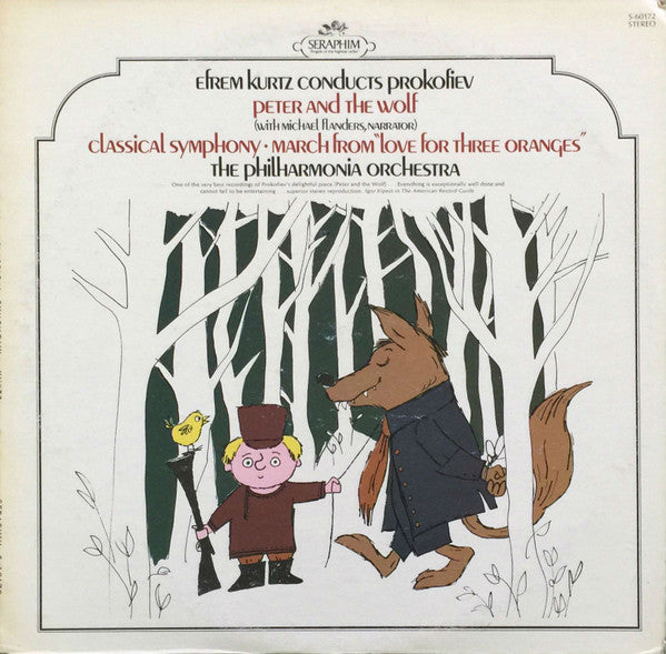 Prokofiev / Efrem Kurtz - Peter And The Wolf LP