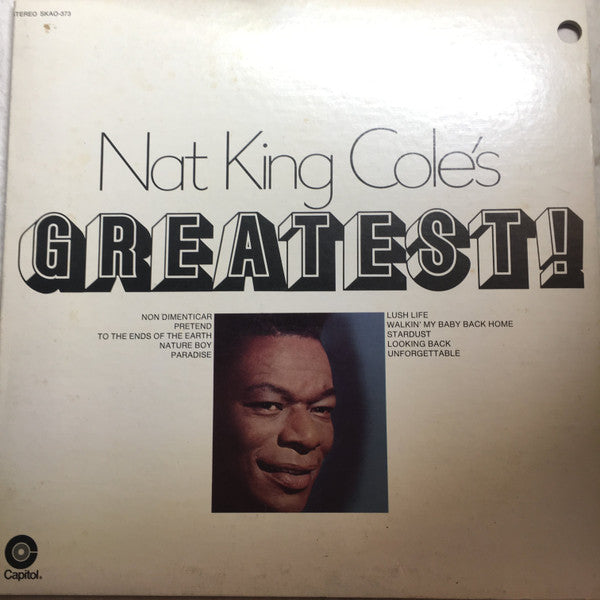 Nat King Cole- Greatest! LP