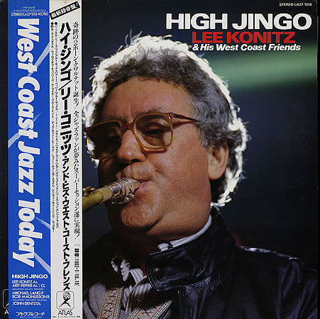 Lee Konitz & His West Coast Friends – High Jingo (Japanese Pressing) LP