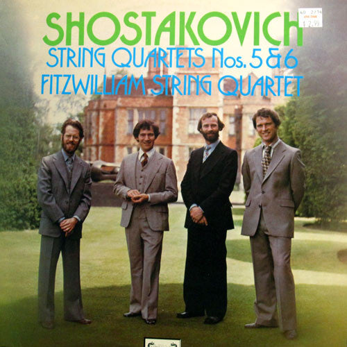 Fitzwilliam String Quartet – Shostakovich String Quartets Nos. 5 & 6 LP