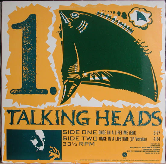 Talking Heads – Once In A Lifetime 12"