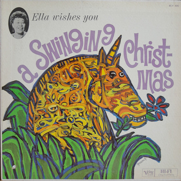 Ella Fitzgerald - Ella Wishes You A Swinging Christmas MONO LP