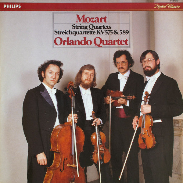 Mozart, Orlando Quartet – String Quartets = Streichquartette KV 575 & 589 LP