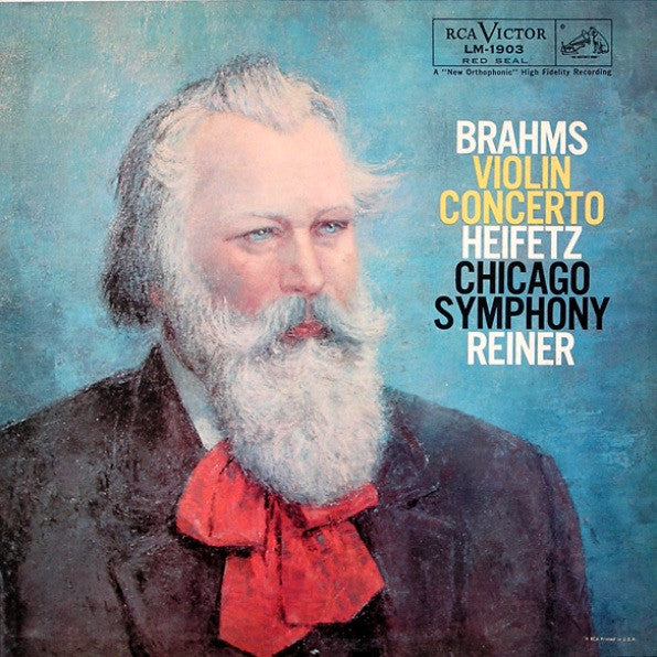 Brahms, Heifetz, Chicago Symphony – Violin Concerto LP