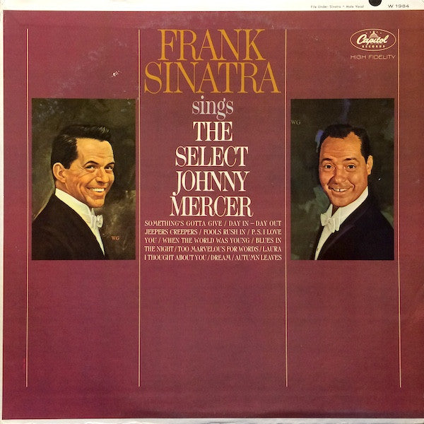 Frank Sinatra – Sings The Select Johnny Mercer LP