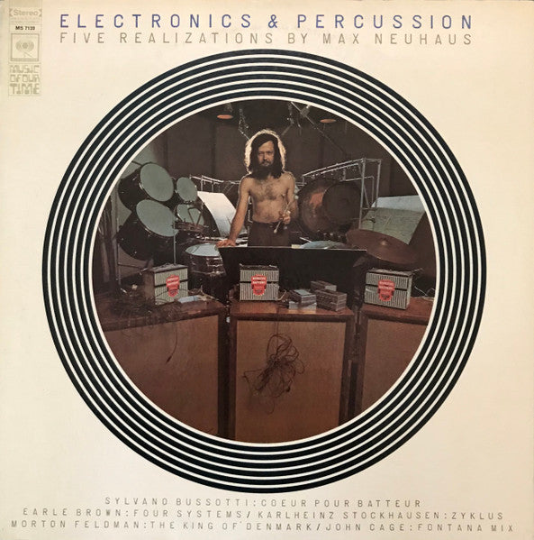 Max Neuhaus - Electronics & Percussion LP
