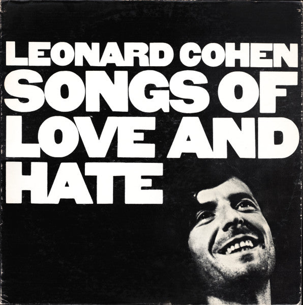 Leonard Cohen - Songs Of Love And Hate LP