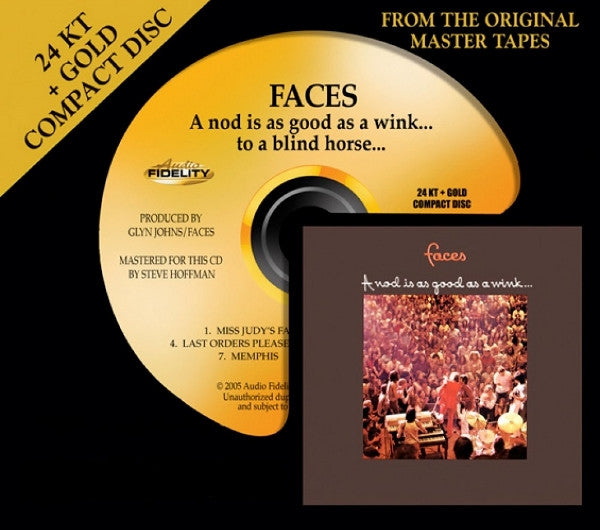 Faces – A Nod Is As Good As A Wink...To A Blind Horse... Gold CD
