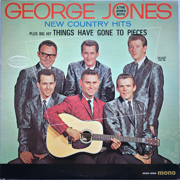 George Jones & The Jones Boys – New Country Hits LP