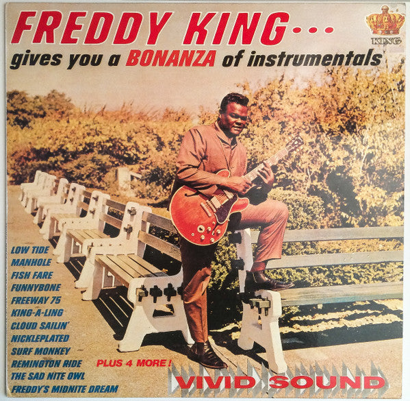 Freddy King – Gives You A Bonanza Of Instrumentals MONO (German Pressing) LP
