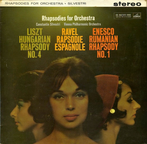 Constantin Silvestri, Vienna Philharmonic Orchestra – Rhapsodies For Orchestra LP