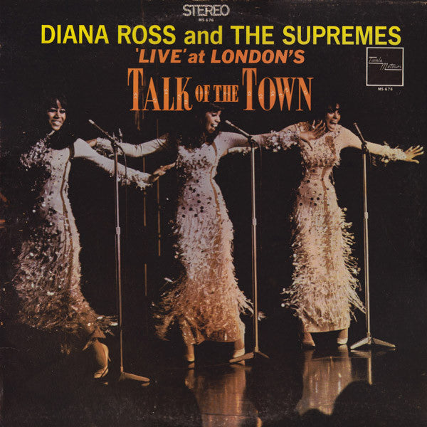 Diana Ross and The Supremes - Live At London's Talk Of The Town LP
