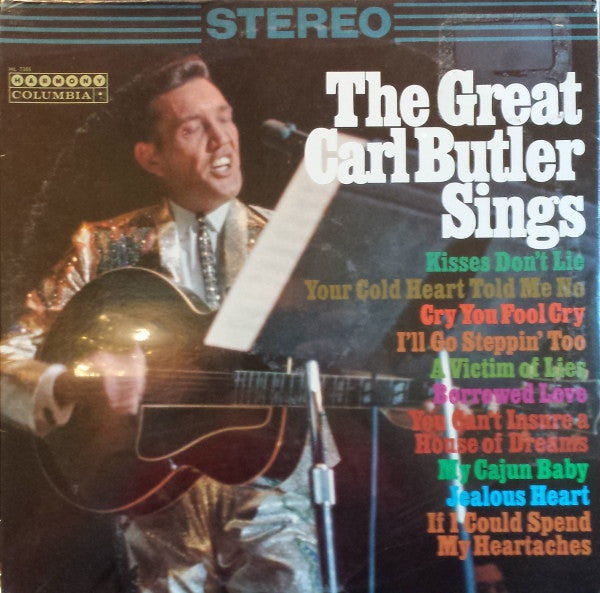 Carl Butler – The Great Carl Butler Sings LP