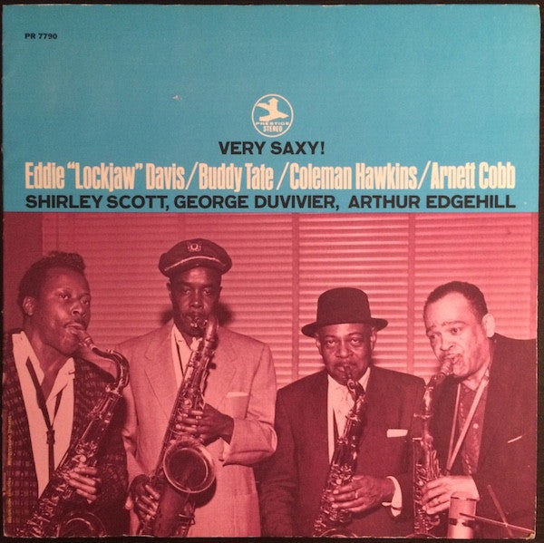 Eddie "Lockjaw" Davis, Buddy Tate, Coleman Hawkins, Arnett Cobb – Very Saxy LP