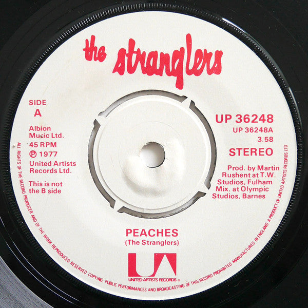 The Stranglers – Peaches / Go Buddy Go 7"