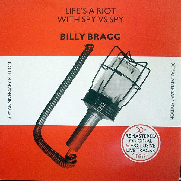 Billy Bragg – Life's A Riot With Spy Vs Spy (30th Anniversary Edition) (Orange vinyl) LP