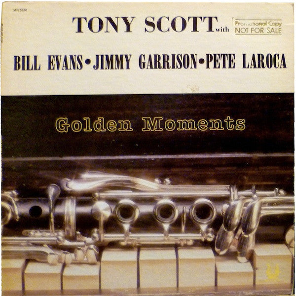 Tony Scott with Bill Evans / Jimmy Garrison / Pete LaRoca – Golden Moments (Promo) LP