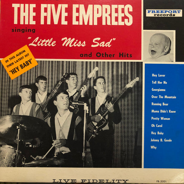The Five Emprees - Little Miss Sad LP