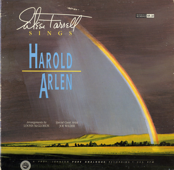 Eileen Farrell – Sings Harold Arlen LP