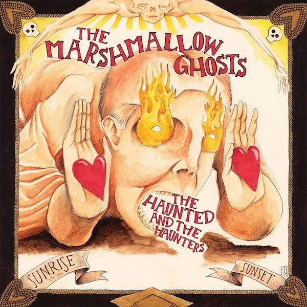 The Marshmallow Ghosts – The Haunted And The Haunters (Pink marbled vinyl) LP