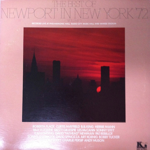 Various Artists – The Best Of Newport In New York '72 (Volume 3) LP