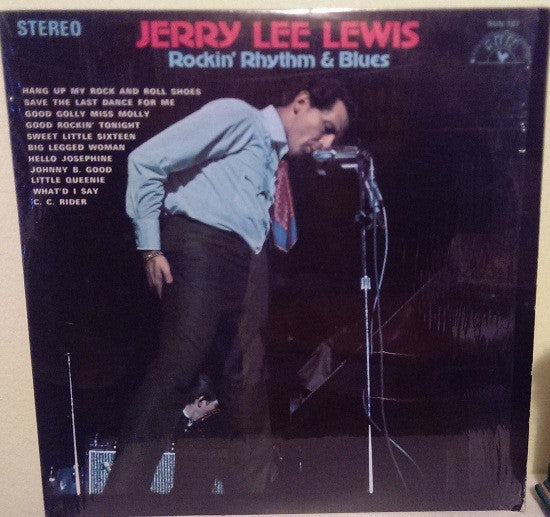 Jerry Lee Lewis – Rockin' Rhythm & Blues (1971 press) LP