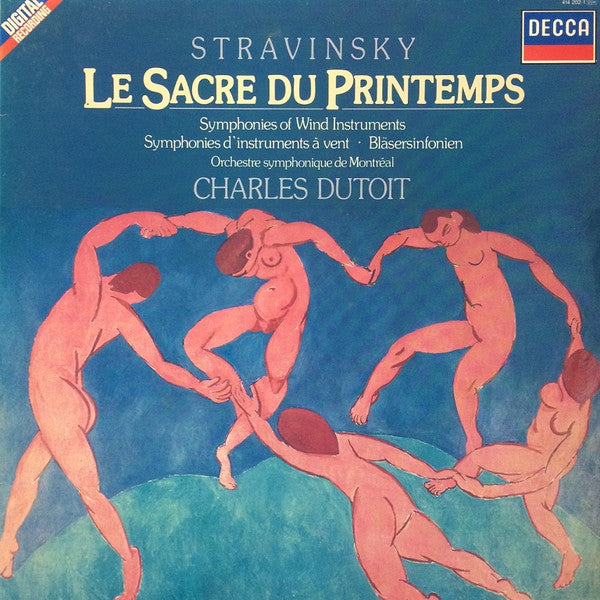 Stravinsky / Charles Dutoit - Le Sacre Du Printemps LP