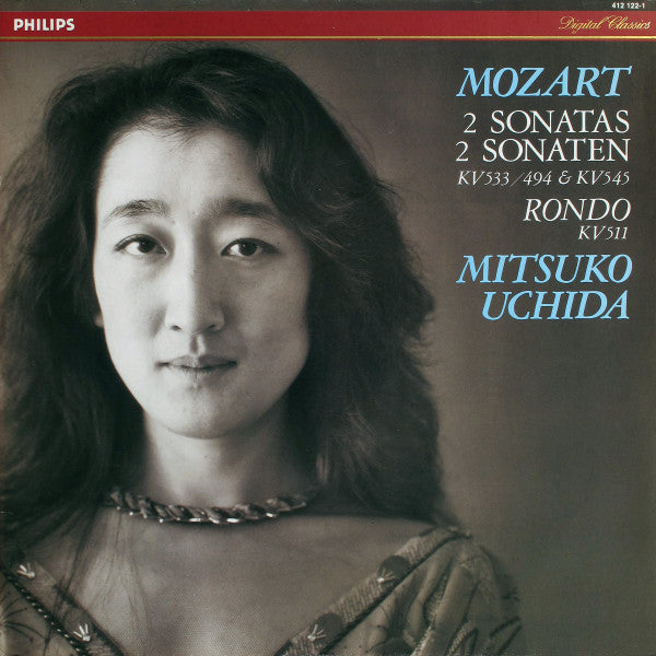 Mozart, Mitsuko Uchida – 2 Sonatas = 2 Sonaten (KV 533/494 & KV 545) / Rondo (KV 511) LP