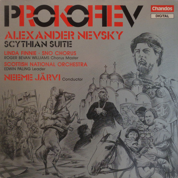 Prokofiev, Roger Bevan Williams, Scottish National Orchestra, Edwin Paling, Neeme Järvi – Alexander Nevsky / Scythian Suite LP
