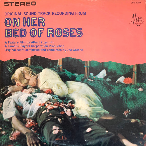 Joe Greene – On Her Bed Of Roses (Soundtrack) LP