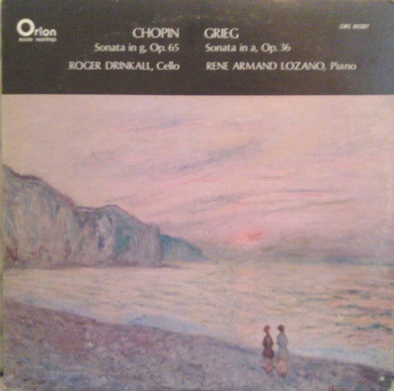 Roger Drinkall, Rene Armand - Chopin / Grieg Sonatas LP