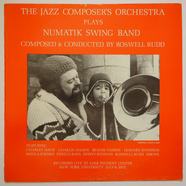 Roswell Rudd and The Jazz Composer's Orchestra – Numatik Swing Band LP