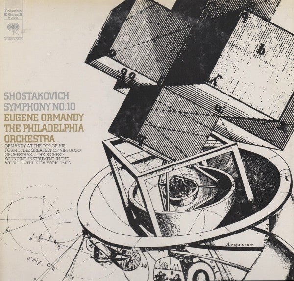 Shostakovich - Eugene Ormandy, The Philadelphia Orchestra – Symphony No. 10 LP