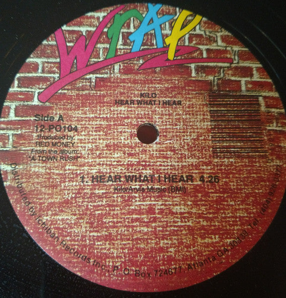 Kilo – Hear What I Hear 12"