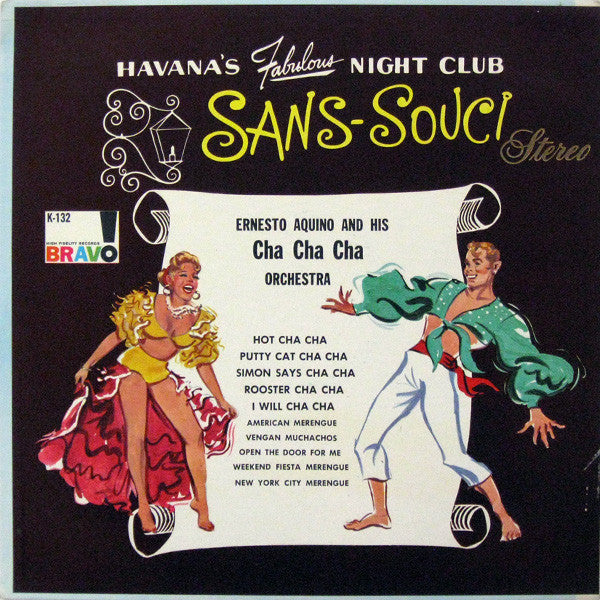 Ernesto Aquino And His Cha Cha Cha Orchestra – Sans-Souci LP