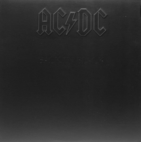 AC/DC - Back In Black LP