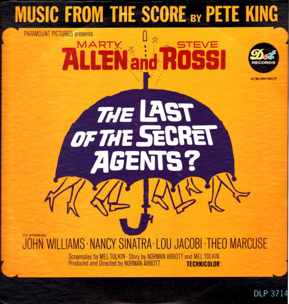 Pete King – The Last Of The Secret Agents? OST LP