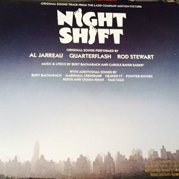 Various – Night Shift - Original Sound Track LP