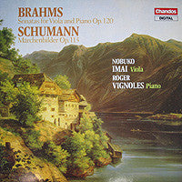 Brahms / Schumann - Nobuko Imai, Roger Vignoles – Sonatas For Viola And Piano Op. 120 / Märchenbilder Op. 113 LP