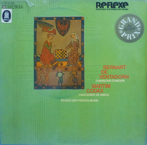 Bernart De Ventadorn - Chansons D'Amour LP