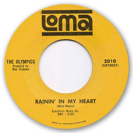 The Olympics – I'm Comin' Home / Rainin' In My Heart 7"