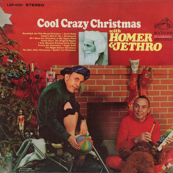 Homer & Jethro - Cool Crazy Christmas LP