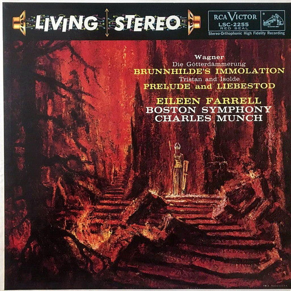 Wagner, Eileen Farrell, Boston Symphony, Charles Munch - Die Götterdämmerung: Brunnhilde's Immolation / Tristan And Isolde: Prelude And Liebestod LP
