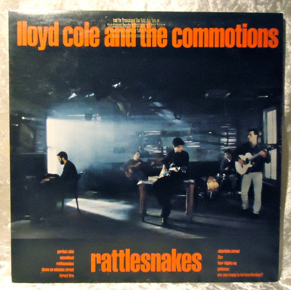 Lloyd Cole & The Commotions – Rattlesnakes LP